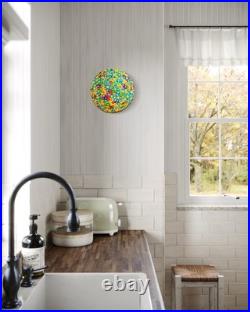 Jubulation in Color Drops Painting 8x 8x 5