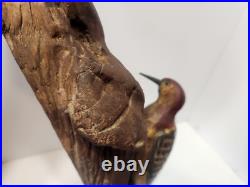Junior Cobb carving