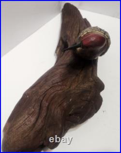Junior Cobb carving