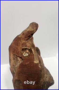 Junior Cobb carving