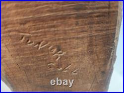 Junior Cobb carving