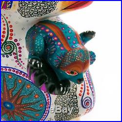 KOALA Oaxacan Alebrije Wood Carving Mexican Art Animal Sculpture Painting