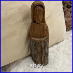 LEONARDO SALAZAR Hand-Carved 14 SCUPLTURE St FRANCIS of ASSISI Taos New Mexico LEONARDO SALAZAR Hand-Carved 14 SCUPLTURE St FRANCIS of ASSISI Taos New Mexico