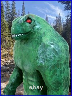 LIZARD MAN of Scape Ore Swamp, South Carolina-My 12cryptid wood carving