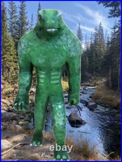LIZARD MAN of Scape Ore Swamp, South Carolina-My 12cryptid wood carving