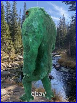 LIZARD MAN of Scape Ore Swamp, South Carolina-My 12cryptid wood carving