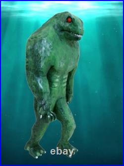 LIZARD MAN of Scape Ore Swamp, South Carolina-My 12cryptid wood carving