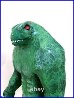 LIZARD MAN of Scape Ore Swamp, South Carolina-My 12cryptid wood carving