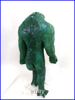 LIZARD MAN of Scape Ore Swamp, South Carolina-My 12cryptid wood carving