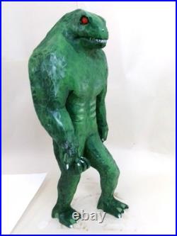 LIZARD MAN of Scape Ore Swamp, South Carolina-My 12cryptid wood carving