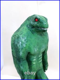 LIZARD MAN of Scape Ore Swamp, South Carolina-My 12cryptid wood carving