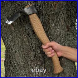Large Wood Carving Adze Curved Sharp Blade Hand Forged Woodworking Spoon Tool