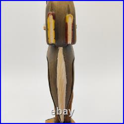 Lepi Original Wood Carvings Librarian Painted 5.5 Handmade In Italy Signed