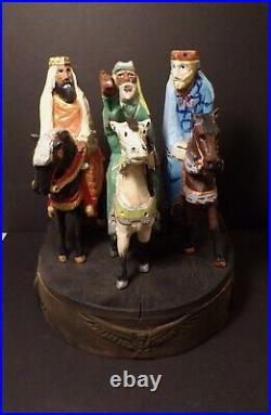 Los Tres Reyes Magos (Three Wise Men) Puerto Rican Folk Art