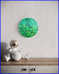 Lush Vortex Drops Painting 8x 8x 5