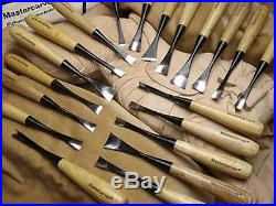 MASTERCARVER 20-piece woodcarving sculpture set Rc 58-62 High Carbon Steel