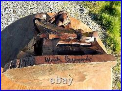 MOTHER & CHILD, Ulrich Bernardi, Italian Wood Carver, Excellent Cond & Detailed