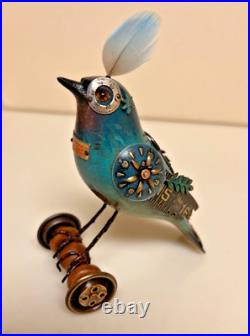 MULLANIUM Bird on SPINDLE Wheels by JIM and TORI MULLAN Rare NEW never displayed