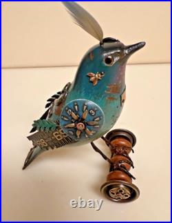 MULLANIUM Bird on SPINDLE Wheels by JIM and TORI MULLAN Rare NEW never displayed