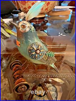 MULLANIUM Bird on SPINDLE Wheels by JIM and TORI MULLAN Rare NEW never displayed