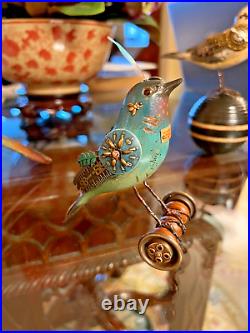 MULLANIUM Bird on SPINDLE Wheels by JIM and TORI MULLAN Rare NEW never displayed