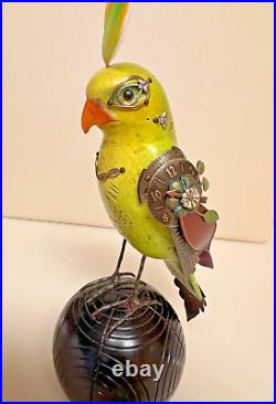 MULLANIUM multi-colored PARROT Croquet Ball by JIM and TORI MULLAN Rare NEW 2020