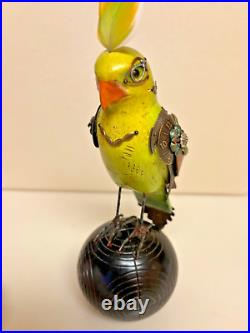 MULLANIUM multi-colored PARROT Croquet Ball by JIM and TORI MULLAN Rare NEW 2020