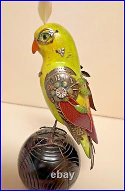 MULLANIUM multi-colored PARROT Croquet Ball by JIM and TORI MULLAN Rare NEW 2020