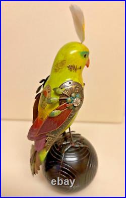 MULLANIUM multi-colored PARROT Croquet Ball by JIM and TORI MULLAN Rare NEW 2020