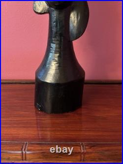 Mel Wallace Carved Wood Sculpture 2003 Mel Wallace Carved Wood Sculpture 2003