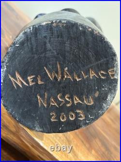 Mel Wallace Carved Wood Sculpture 2003 Mel Wallace Carved Wood Sculpture 2003