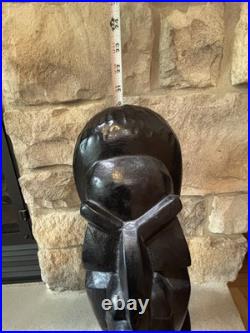 Mel Wallace Carved Wood Sculpture 2003 Mel Wallace Carved Wood Sculpture 2003