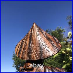 Mid Century Bali Wood Sculpture Balinese Woman Wooden Carving Indonesian Art Mid Century Bali Wood Sculpture Balinese Woman Wooden Carving Indonesian Art
