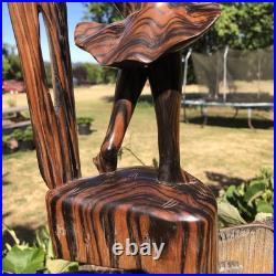 Mid Century Bali Wood Sculpture Balinese Woman Wooden Carving Indonesian Art Mid Century Bali Wood Sculpture Balinese Woman Wooden Carving Indonesian Art