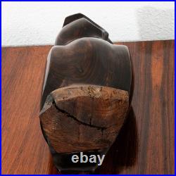 Mid Century Danish Modern Artisan Carved Owl Sculpture Solid Rosewood Mcm Studio Mid Century Danish Modern Artisan Carved Owl Sculpture Solid Rosewood Mcm Studio