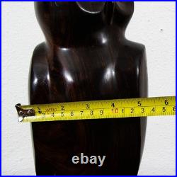 Mid Century Danish Modern Artisan Carved Owl Sculpture Solid Rosewood Mcm Studio Mid Century Danish Modern Artisan Carved Owl Sculpture Solid Rosewood Mcm Studio