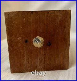 Mid-Century Flores Arias Hand Carved Wood Sculpture