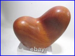 Midcentury Biomorphic Carved Teak Sculpture Denver Colorado Danish Modern
