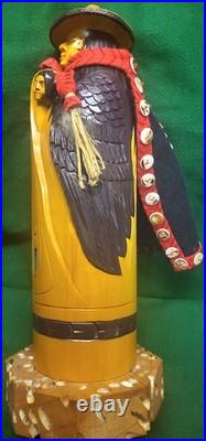 Mother and Child Carving by Pacific Northwest Indigenous Artist Vic Veadg SIGNED