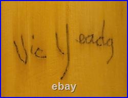Mother and Child Carving by Pacific Northwest Indigenous Artist Vic Veadg SIGNED