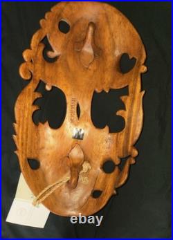 NOVICA Joy and Sorrow Suar Wood Mask by Wayan Rendah Hand-Carved Great