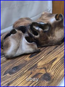 Natural Wood Burl Art Deco Piece