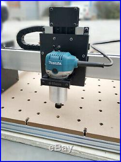 New! 300W CNC DIY Router Kit USB Wood Engraving Carving PCB 3 Axis Mini Machine