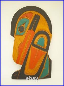 North Coast George Matilpi wood carving Kwakiutl Raven First Nations North Coast George Matilpi wood carving Kwakiutl Raven First Nations