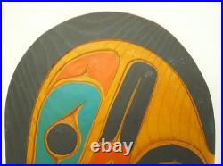North Coast George Matilpi wood carving Kwakiutl Raven First Nations