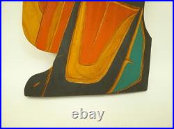 North Coast George Matilpi wood carving Kwakiutl Raven First Nations