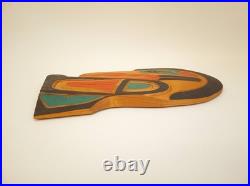North Coast George Matilpi wood carving Kwakiutl Raven First Nations