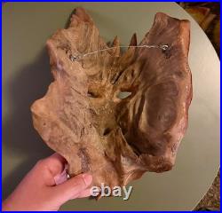 OOAK Nancy Tuttle Original wood carving Dimensions in Dementia Mask Rare 2012