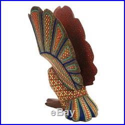 OWL Oaxacan Alebrije Wood Carving Mexican Folk Art Sculpture by Nestor Melchor