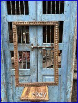 Old Ancient Wooden Hand Carved Beautiful Wall Frame